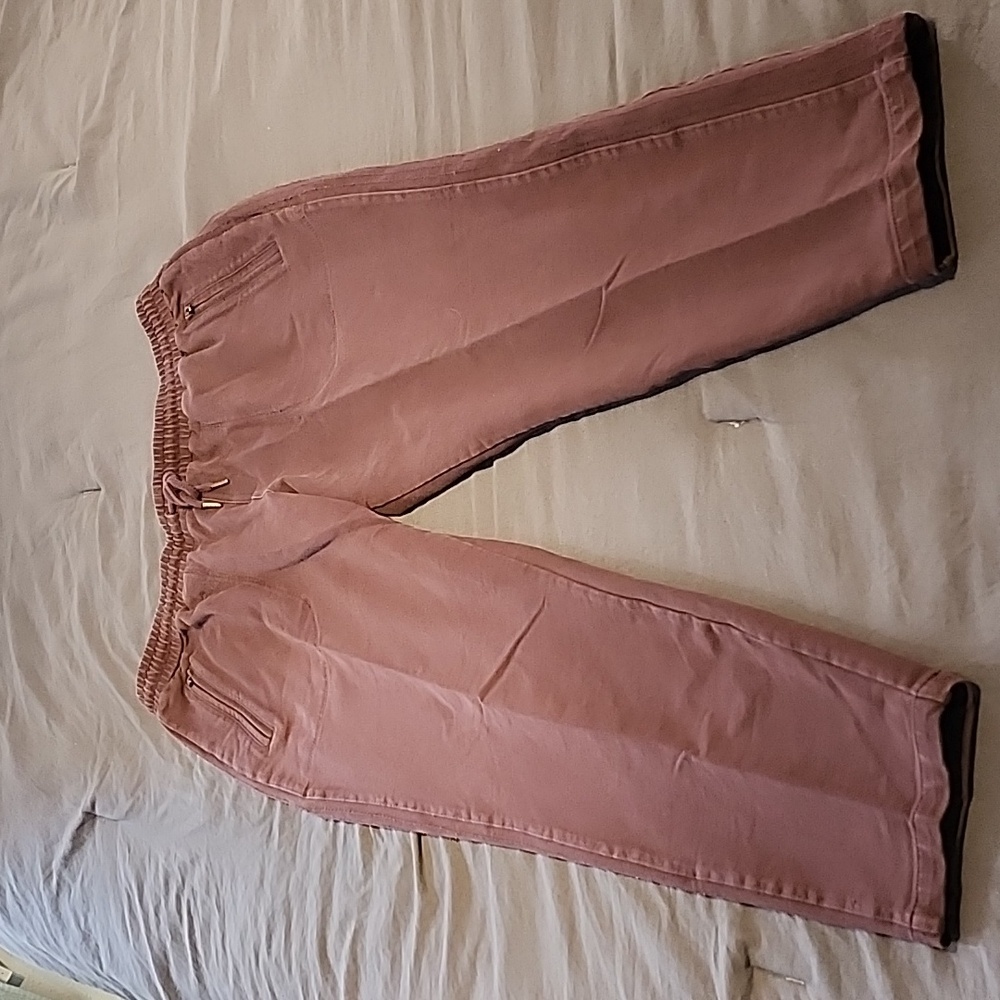 Ascend Burgandy Ribbed Pants - Picture 8 of 11